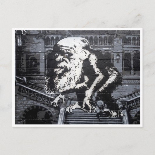 großer Kopf Postkarte (Vorderseite)