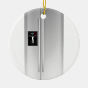 Großer Kühlschrank Keramik Ornament