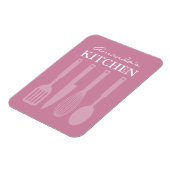 Grosser Kühlschrankmagnet mit Küchenutensilien Magnet (Linke Seite)