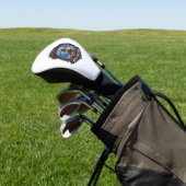 Großer Kürbis-Gläubiger-Vogelscheuche-Hexenhut-Hal Golf Headcover (In SItu)