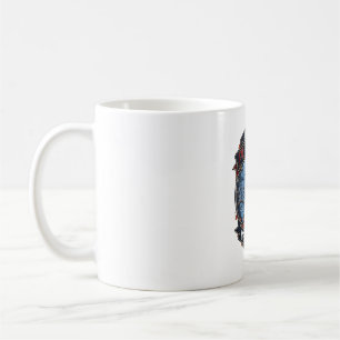 Großer Kürbis-Gläubiger Vogelscheuche Hexenhut Hal Kaffeetasse