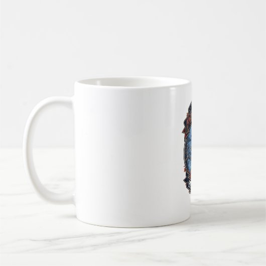 Großer Kürbis-Gläubiger Vogelscheuche Hexenhut Hal Kaffeetasse (Links)