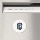 Großer Kürbis-Gläubiger Vogelscheuche Hexenhut Hal Magnet (In Situ (Geschirrspüler))