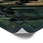 Großer Laderaum im Maschinengeschäft Poster (Ecke)