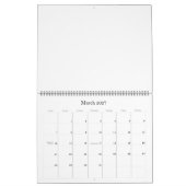 großer leerer Kalender 2026 (Mär 2027)