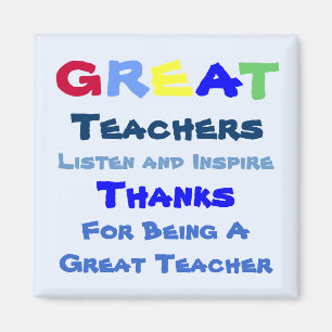 Großer Lehrer Magnet