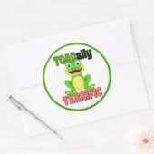 Großer Lehrer Runder Aufkleber (Umschlag)