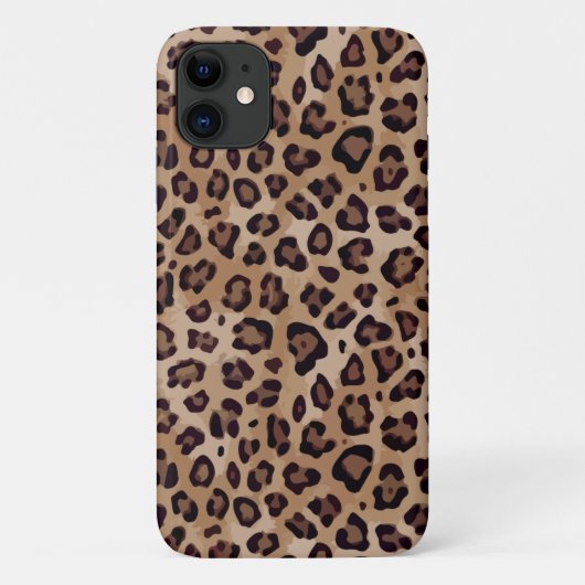 Großer Leopardendruck Case-Mate iPhone Hülle (Rückseite)