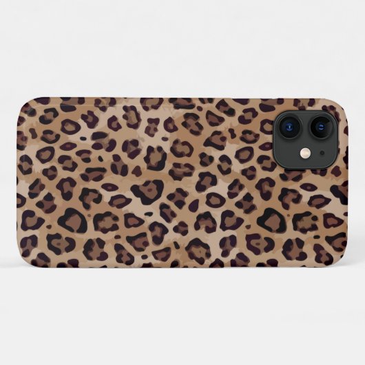 Großer Leopardendruck Case-Mate iPhone Hülle (Rückseite (Horizontal))