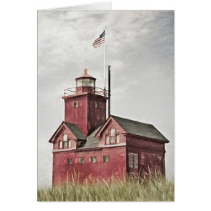 Großer Leuchtturm Impressionismus