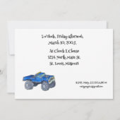 Großer Lieferwagen Save The Date (Rückseite)