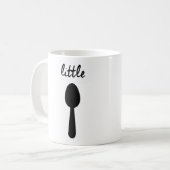 GROSSER LÖFFEL WENIG LÖFFEL-KAFFEE-TASSEN-SET #2 KAFFEETASSE (Vorderseite Links)