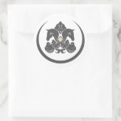 Großer Logo-Aufkleber Runder Aufkleber (Tasche)