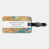 "Größer! "Los Angeles und die Vereinigten Staaten Gepäckanhänger (Rückseite horizontal)