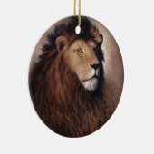 Großer Löwe Keramik Ornament (Rechts)