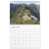Großer Machu Picchu Peru Landschaftlicher Wall-Kal Kalender (Mär 2027)