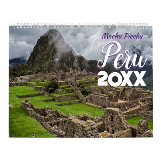 Großer Machu Picchu Peru Landschaftlicher Wall-Kal Kalender (Titelbild)