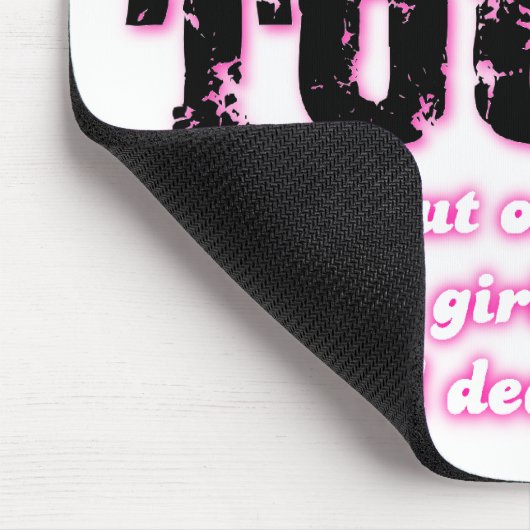 Großer Mädchen-Schlüpfer lustiges Mousepad (Ecke)