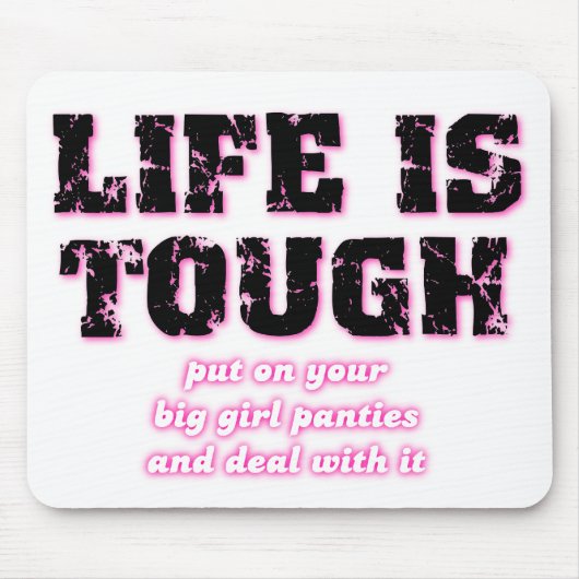 Großer Mädchen-Schlüpfer lustiges Mousepad (Vorne)