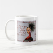 großer Mädchenschlüpfer Kaffeetasse (Links)