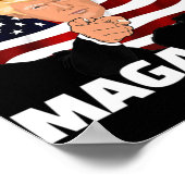 Großer MAGA King Poster (Ecke)