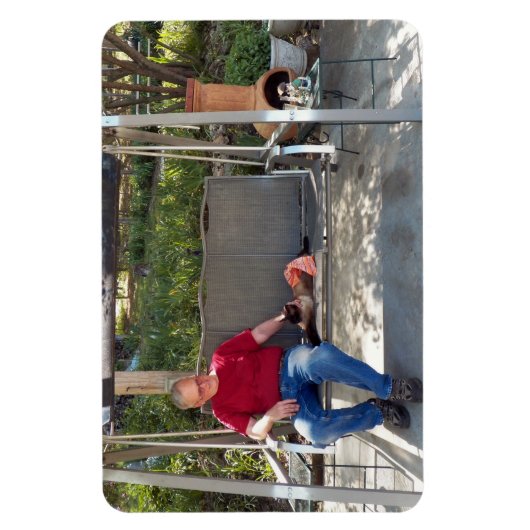 Großer Magnet für benutzerdefinierte Foto (Vertikal)