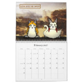 Großer Moment dem Kalender in der griechischen (Feb 2027)