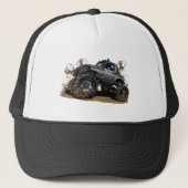 Großer Monster-LKW aus dem Abenteuer-Müllwagen Truckerkappe (Vorderseite)