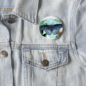 Großer Mormone-Tropischer Schmetterling Button (Beispiel)
