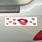 Großer Mund Autoaufkleber (Auf Auto)