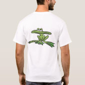Großer Mund-Frosch T-Shirt (Rückseite)