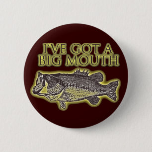 großer Mundbaß Button
