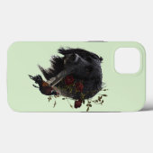 Großer Munsterlander mit Fasan Case-Mate iPhone Hülle (Rückseite (Horizontal))