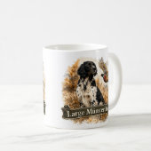 Großer Münsterländer mit Fasan Kaffeetasse (VorderseiteRechts)
