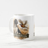 Großer Münsterländer mit Fasan Kaffeetasse (Vorderseite Links)