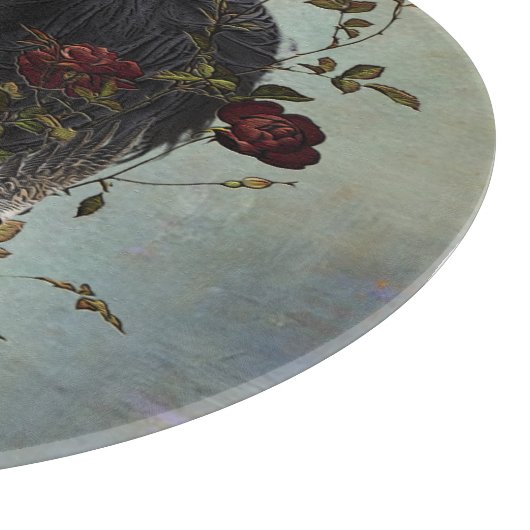 Großer Munsterlander mit Fasan Schneidebrett (Ecke)