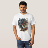 Großer Münsterländer mit Fasan   T-Shirt (Vorne ganz)