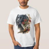 Großer Münsterländer mit Fasan   T-Shirt (Vorderseite)