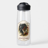 Großer Münsterländer mit Fasan Trinkflasche (Vorne)