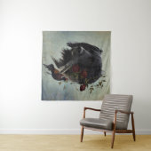 Großer Munsterlander mit Fasan Wandteppich (Beispiel (Horizontal))