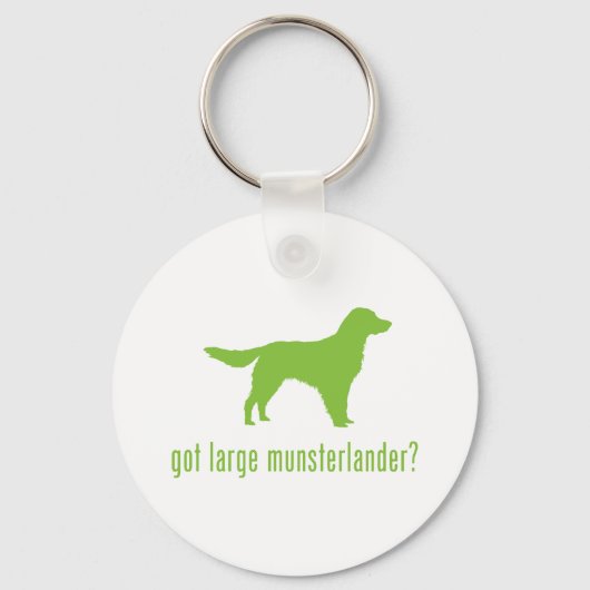 Großer Munsterlander Schlüsselanhänger (Vorderseite)