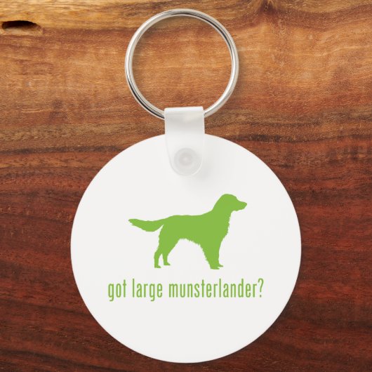 Großer Munsterlander Schlüsselanhänger (Vorderseite)