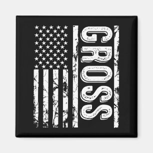 Großer Nachname Lustiger Familienname Team Gross F Magnet