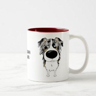 Großer Nasen-Australier-Schäfer Zweifarbige Tasse