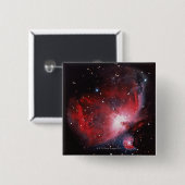 Großer Nebel in Orion Button (Vorne & Hinten)