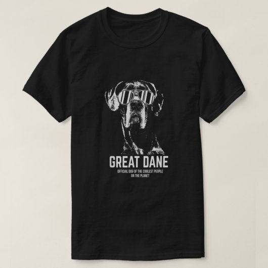 Großer Offizieller Hund der Coolsten Jungfische  T-Shirt (Design vorne)
