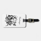 Großer Oktopus Thunder_Cove Gepäckanhänger (Vorderseite horizontal)