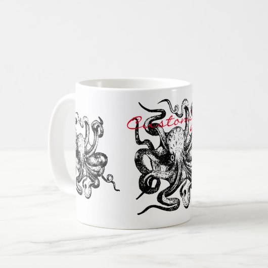 Großer Oktopus Thunder_Cove Kaffeetasse (Vorderseite Links)