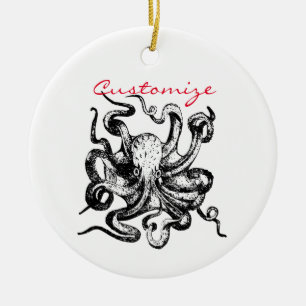 Großer Oktopus Thunder_Cove Keramik Ornament
