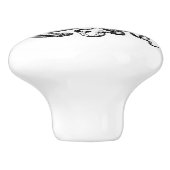 Großer Oktopus Thunder_Cove Keramikknauf (Seitenansicht)